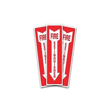 ป้ายดับเพลิงลูกศรความปลอดภัย