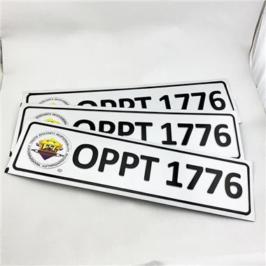 การผลิตป้ายทะเบียนโลหะ