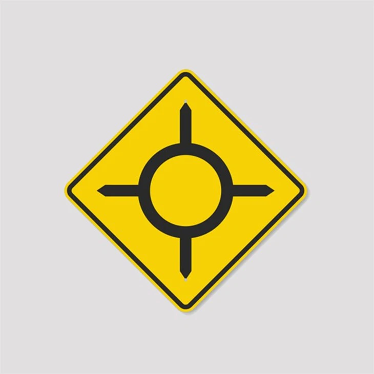 Roundabout Traffic Sign